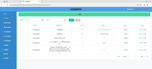 構(gòu)建一體化智慧教學(xué)平臺(tái) 基于SpringBoot的教學(xué)資源庫與作業(yè)管理系統(tǒng)
